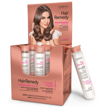 CADIVEU - Hair Remedy Repair Dose, Box 10 units